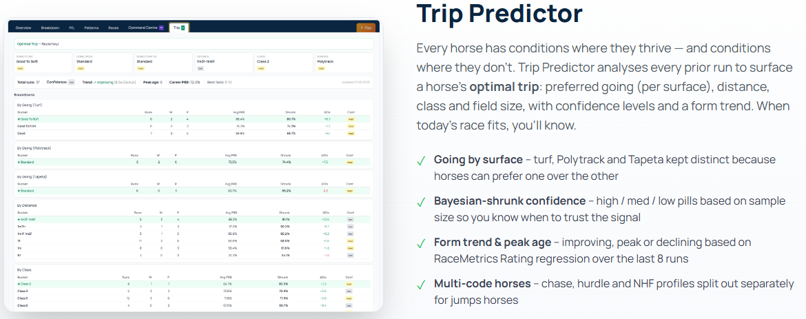 How to Use Trip Predictor on RaceMetrics
